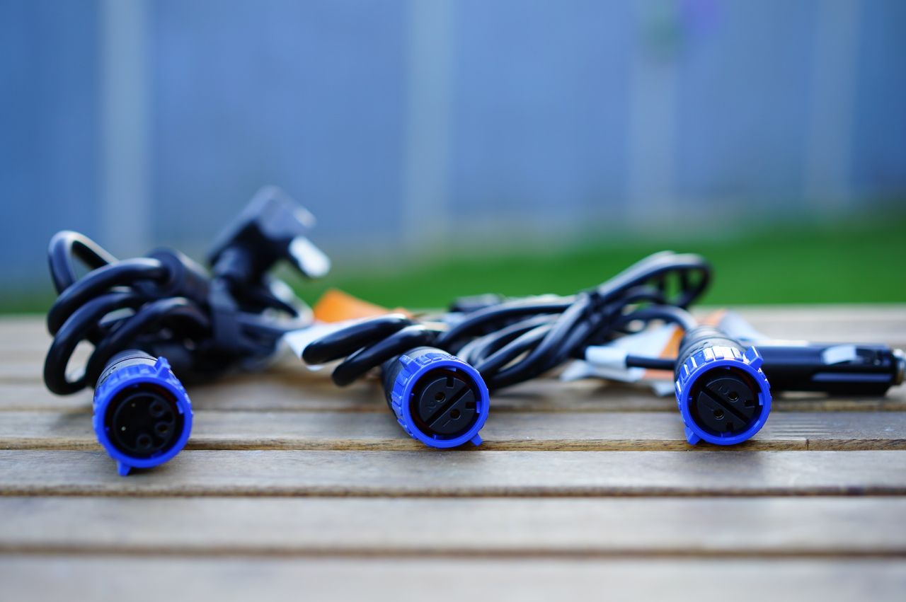 Bluetti AC240 during our review process