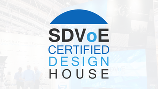 The SDVoE logo for the new Certified Design House program.