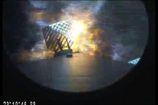 SpaceX Falcon 9 Soft Landing on Water
