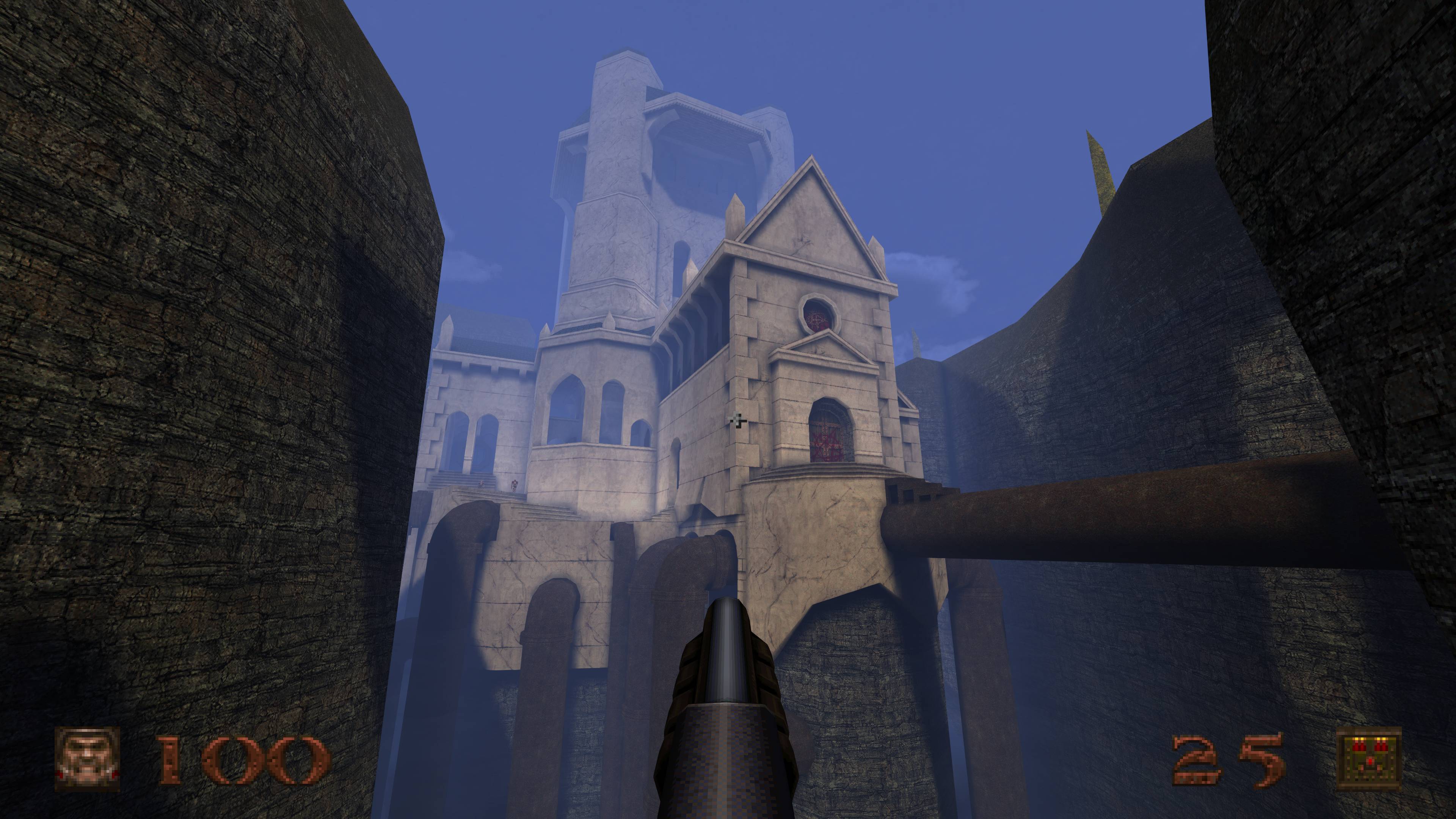 The gothic chapel at the beginning of Dimension of the Cultists