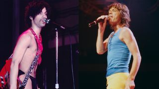Prince and Mick Jagger
