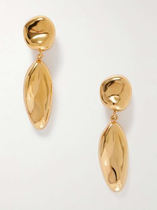 Short Patrice Gold Vermeil Earrings