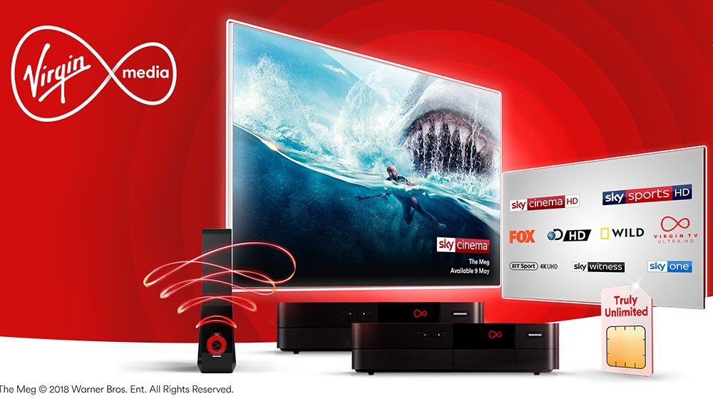 Virgin Media customers get 18 entertainment channels free