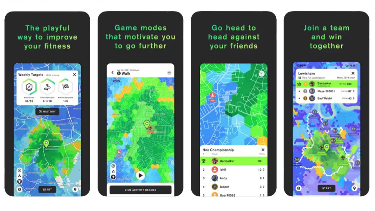 Stride is a gamified iPhone fitness app that promotes consistency over speed