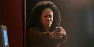 misty knight pointing gun the defenders