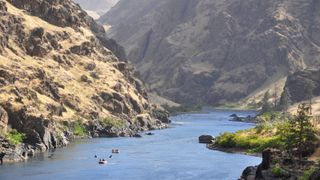 Snake River in Hells Canyon, USA