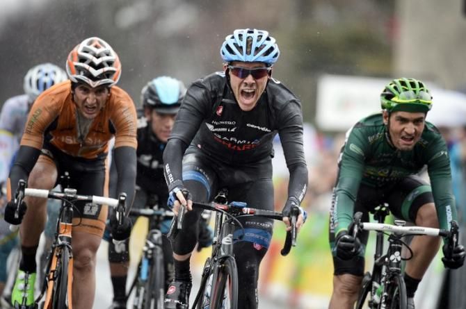 Andrew Talansky (Garmin-Sharp) is surprised at his stage win in Paris-Nice