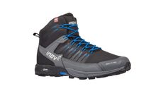 inov-8 ROCLITE 335 graphene-infused hiking boots, black and blue