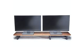 Grovemade Wooden Dual Monitor Stand