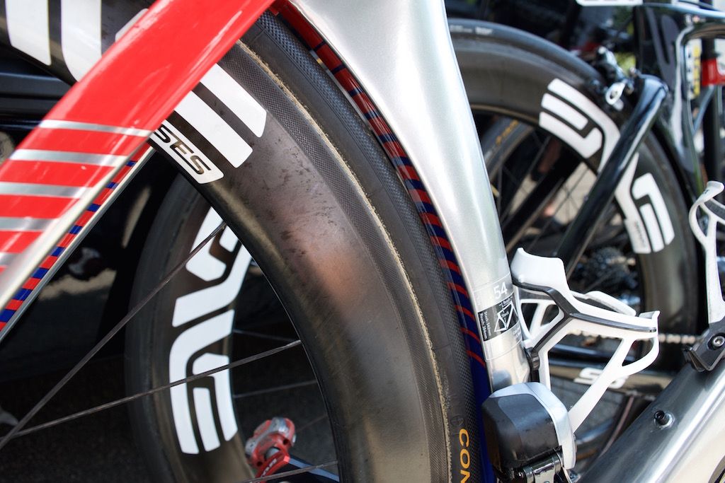 The Norwegian colours on the inside of the seat tube is a nice addition