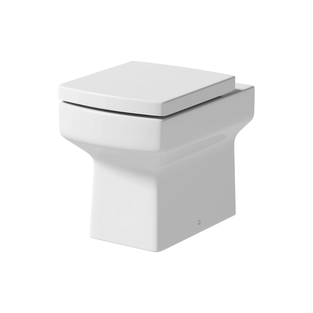 Affine&amp;reg; Royan Modern Bathroom Cloakroom Back to Wall BTW Toilet
