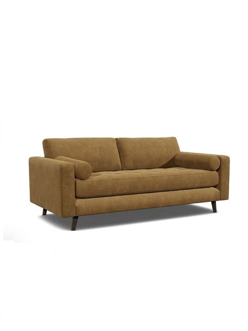 Shoreditch 2.5 Seater Sofa in Buffed Saddle Chamois
