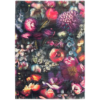 floral printed rug