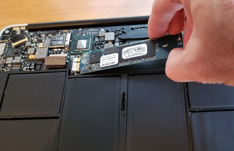 macbook air hard drive replacement