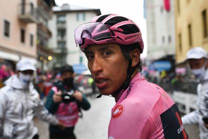 Egan Bernal after stage 16 of the Giro d'Italia 2021