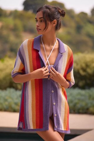 By Anthropologie Knit Surf Shirt