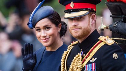 harry and meghan trooping the colour 2019