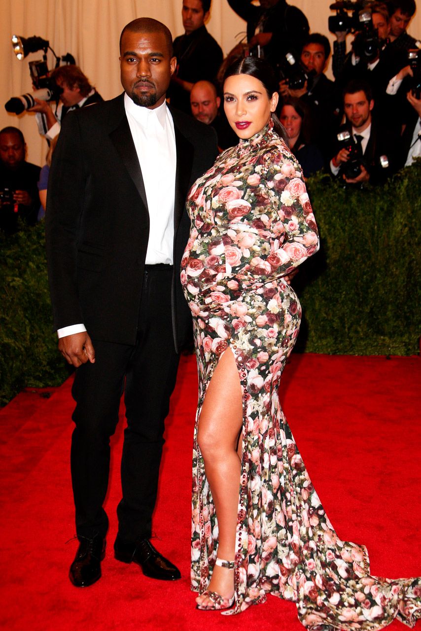 Kim Kardashian in Givenchy at the Met Ball 2013