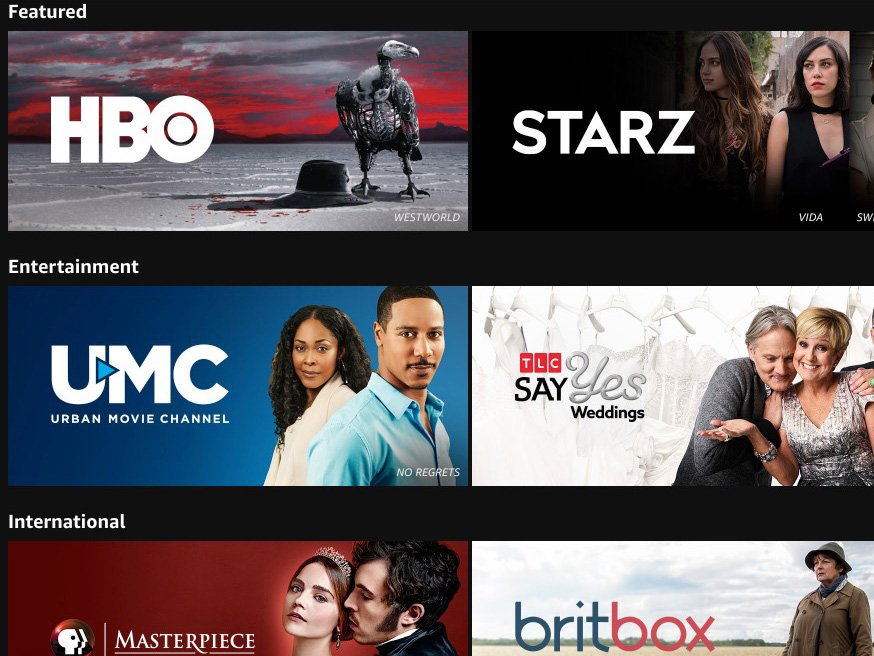 Hbo and starz on amazon online prime