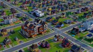 The suburbs in SimCity