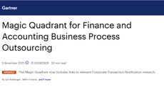 Magic Quadrant for Finance and Accounting Business Process Outsourcing