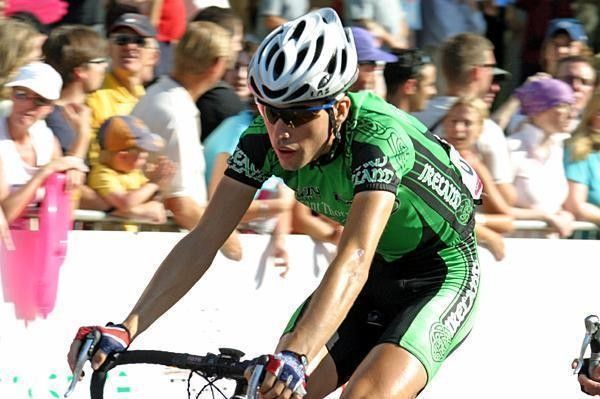 A strong performance at the 2004 Tour of Britain definitely caught the eye of pro teams