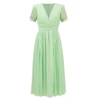 Self-Portrait Chiffon Midi Dress, £350 | MatchesFashion