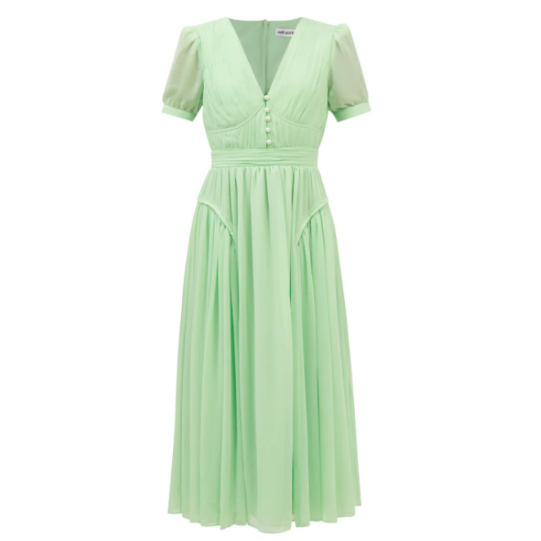 promgirl green dress Glitter-Tulle Long Sage Green Prom Dress