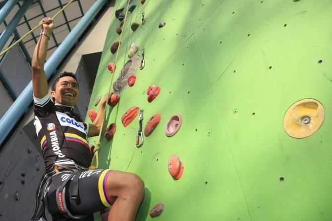 This is the steepest climb even the Colombians have ever tackled