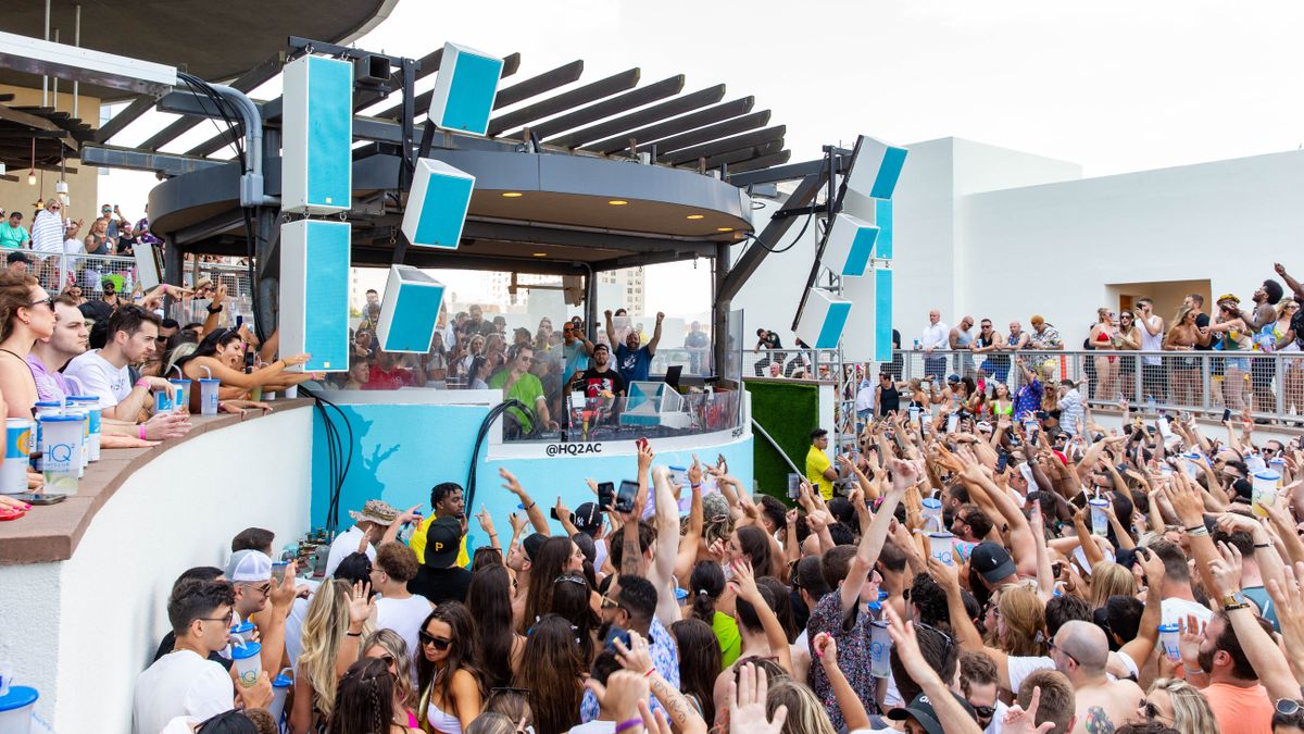 HQ2 Beachclub hosts headliners every weekend on its new 1 SOUND system.