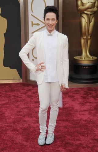 oscar shoe - Johnny Weir