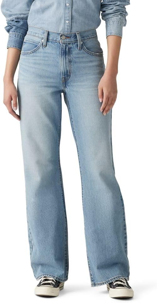 Levi&#039;s, Levi&#039;s Women&#039;s 94 Baggy Bootcut Jeans, Smile for Real, 32