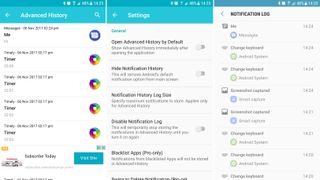 Notification History Log