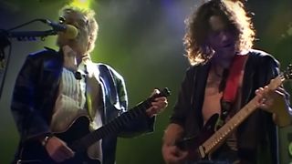 Eddie Van Halen and Leslie West perform live