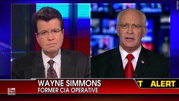 Wayne Simmons during a Fox News appearance. 