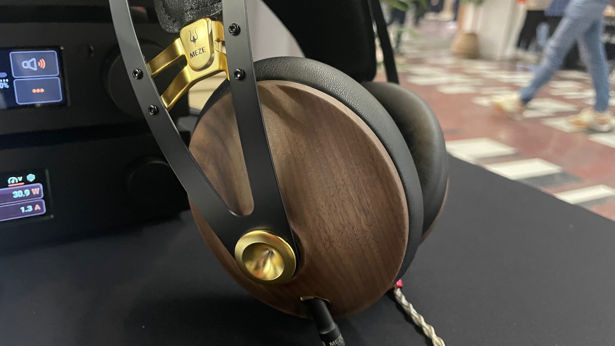 A selection of headphones TechRadar's audio editor got to try at the Paris Audio Show 2025, including options from Meze Audio, Yamaha and Audio-Technica