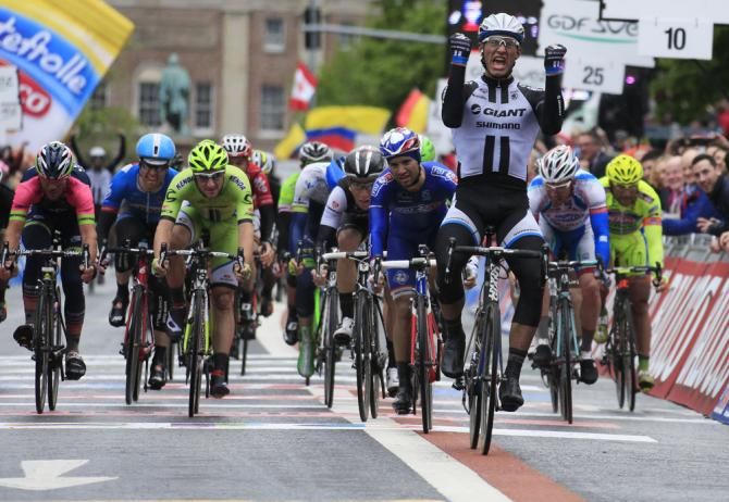 Marcel Kittel (Giant - Shimano) wins stage 2 of the Giro d'Italia