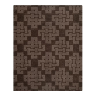 Martha Stewart Hand Tufted Wool Pile Geometric Rug