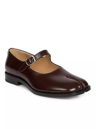 Tabi Leather Mary Janes