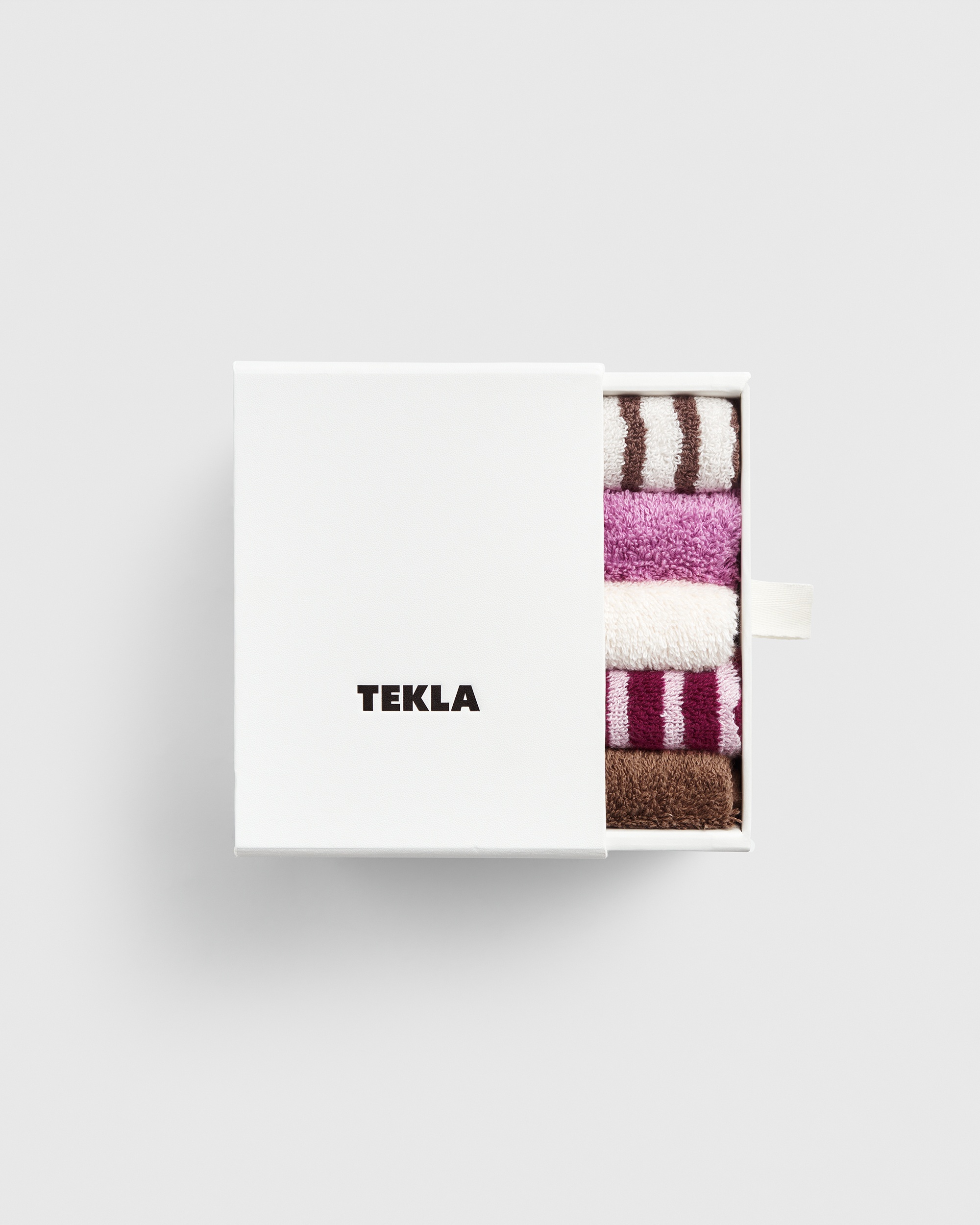 wallpaper stocking filler gifts Tekla Fabrics Washcloth Set of 5