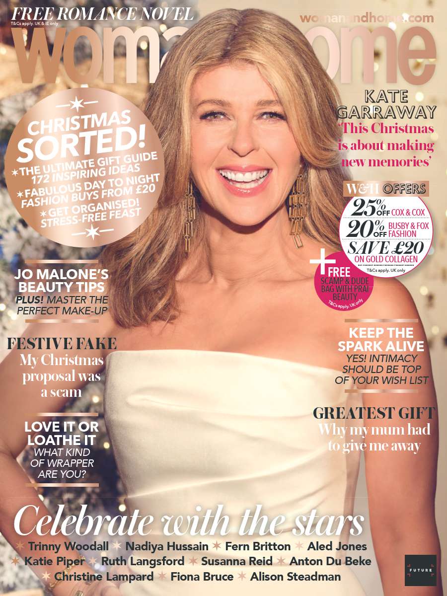 cover of woman and home magazine