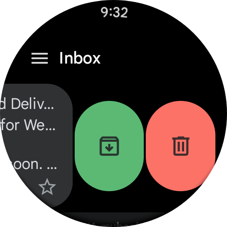 Gmail's Wear OS app lets user archive or delete emails without the need of a phone.