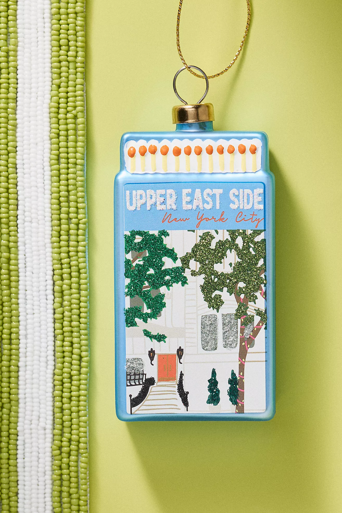 Furbish Studio Matchbook Ornament: Nyc Edition