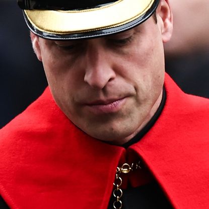 Prince William at Remembrance Sunday