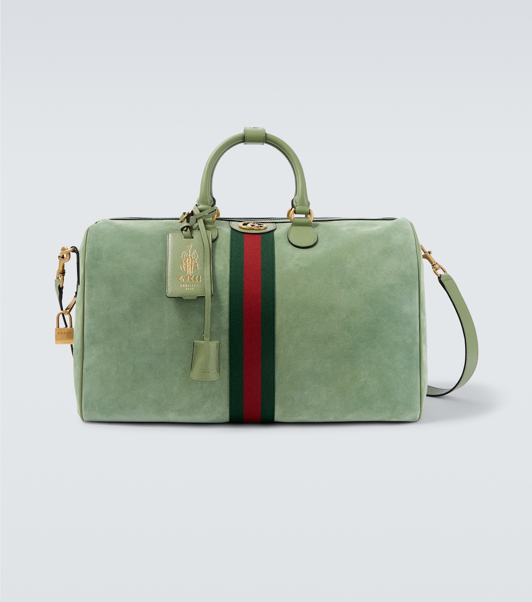 Gucci Savoy Medium Suede Duffel Bag
