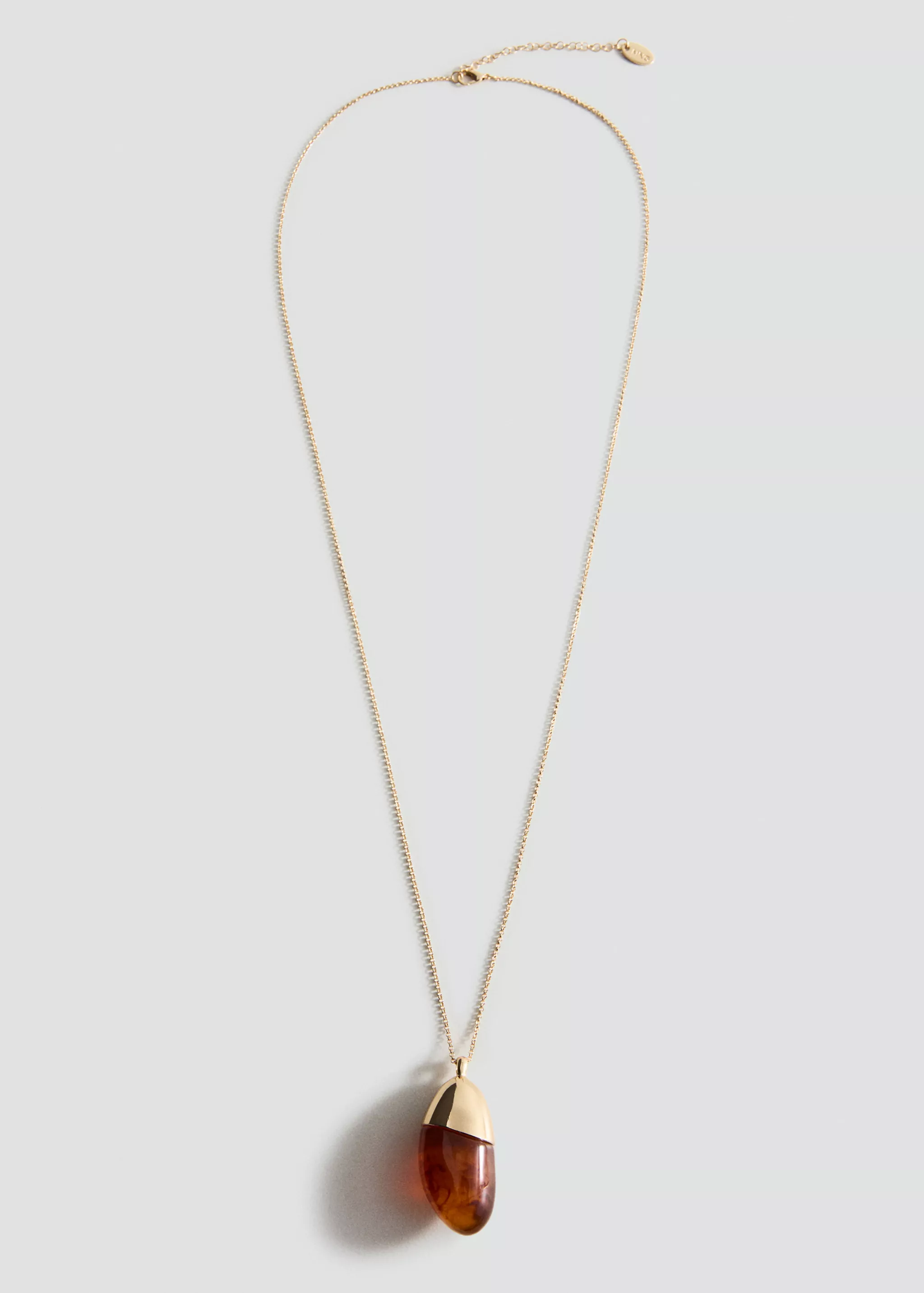 Resin Pendant Necklace - Women | Mango Usa