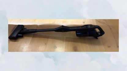 Bosch Unlimited 10 ProPower Vacuum on a blue pastel background