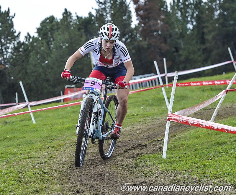 Early leader Evie Richards (Great Britain)