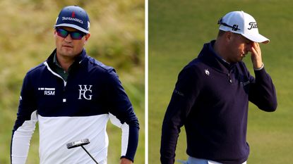 Zach Johnson and Justin Thomas side-by-side