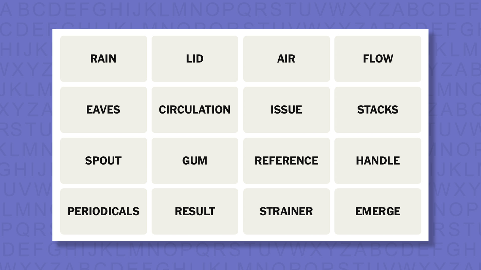NYT Connections hints for game 924 on a purple background